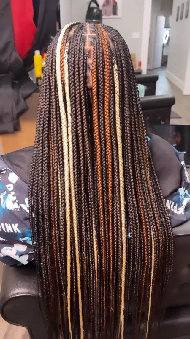 Most Beautiful Extra Long Knotless Braids With Beads » African hairstyles