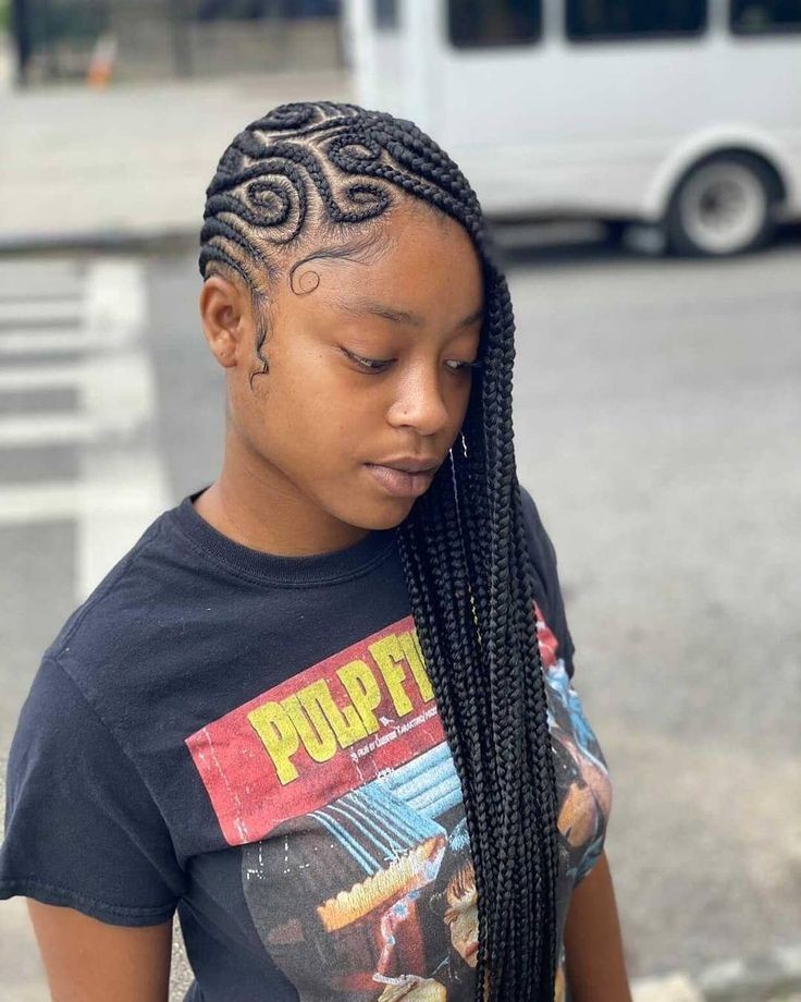 Queens of Braids: Rocking Side Styles with Flair » African hairstyles
