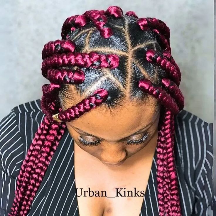 Stylish Symmetry: Knotless Braids Trending in Atlanta » African Hairstyles
