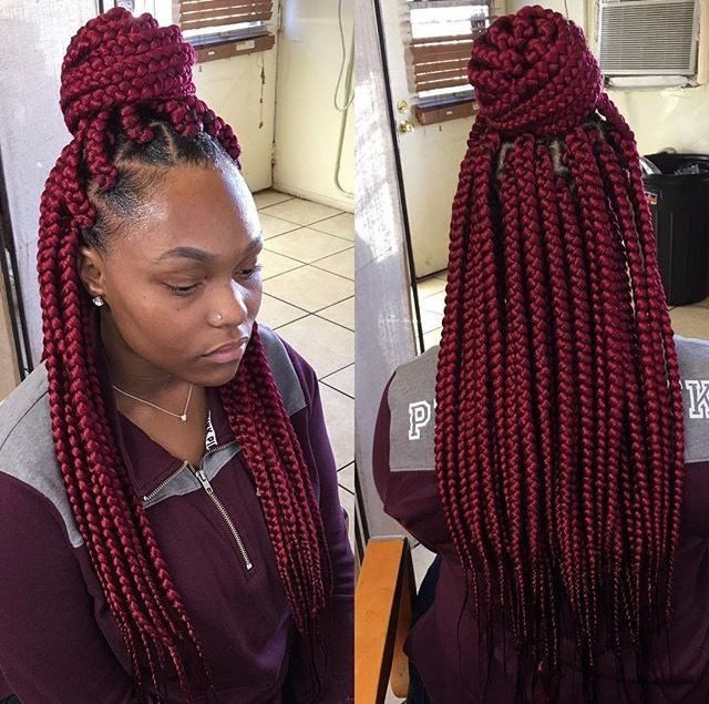 Beautiful Trendy Large Box Braids Hairstyles 2024 » African Hairstyles